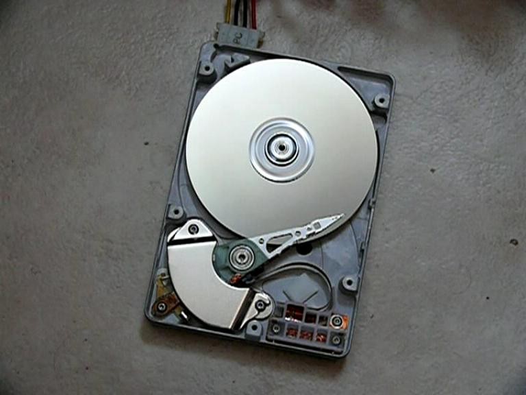 harddisk มีเสียง