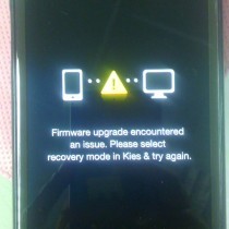 รับแก้ Firmware upgrade encountered an issue ใน Samsung ทุกรุ่น